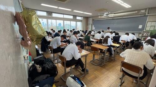 今日と明日の2日間、3年生は第3回校内模試です！ - 校長ブログ